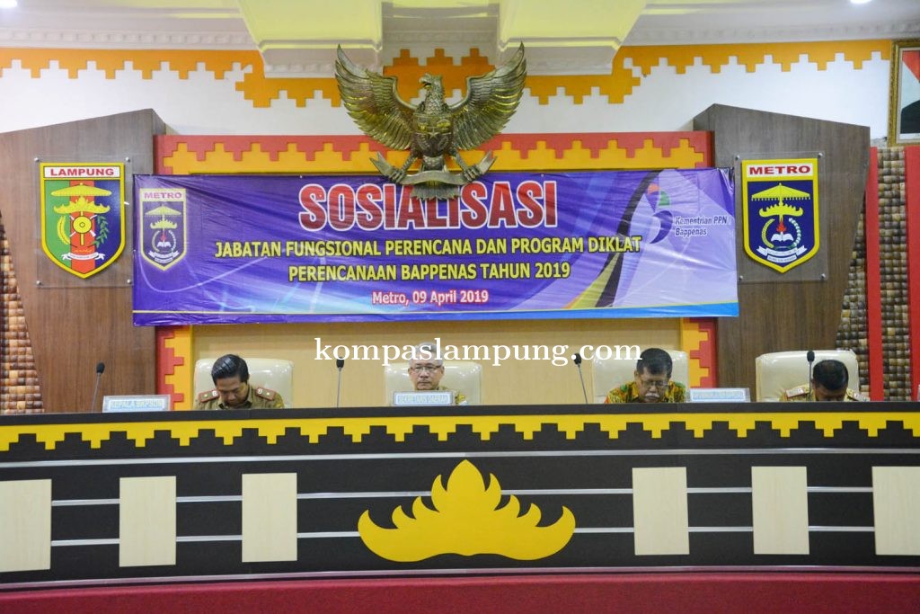 Pemkot Metro Gelar Sosialisasi JFP dan Program Diklat Perencanaan 