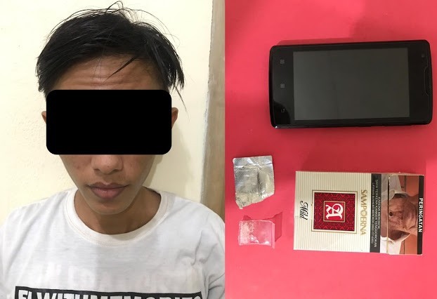Satresnarkoba Polres Metro Tangkap Pelaku Pengedar Sabu 