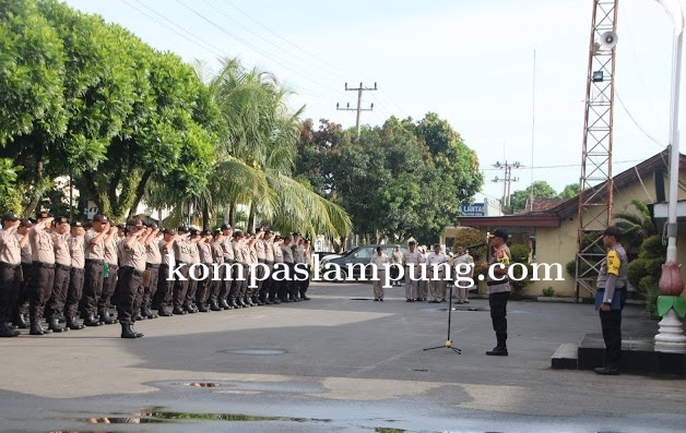 Personil Polres Metro Siap Amankan Kegiatan Pemilu 2019