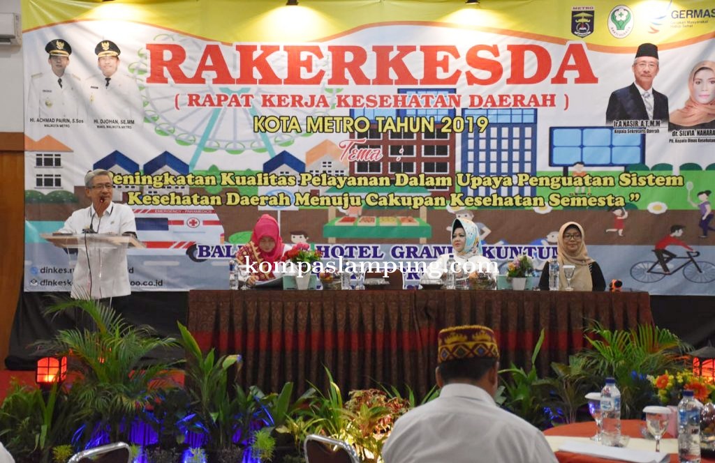 Pemkot Metro Gelar Rapat Kesehatan Daerah