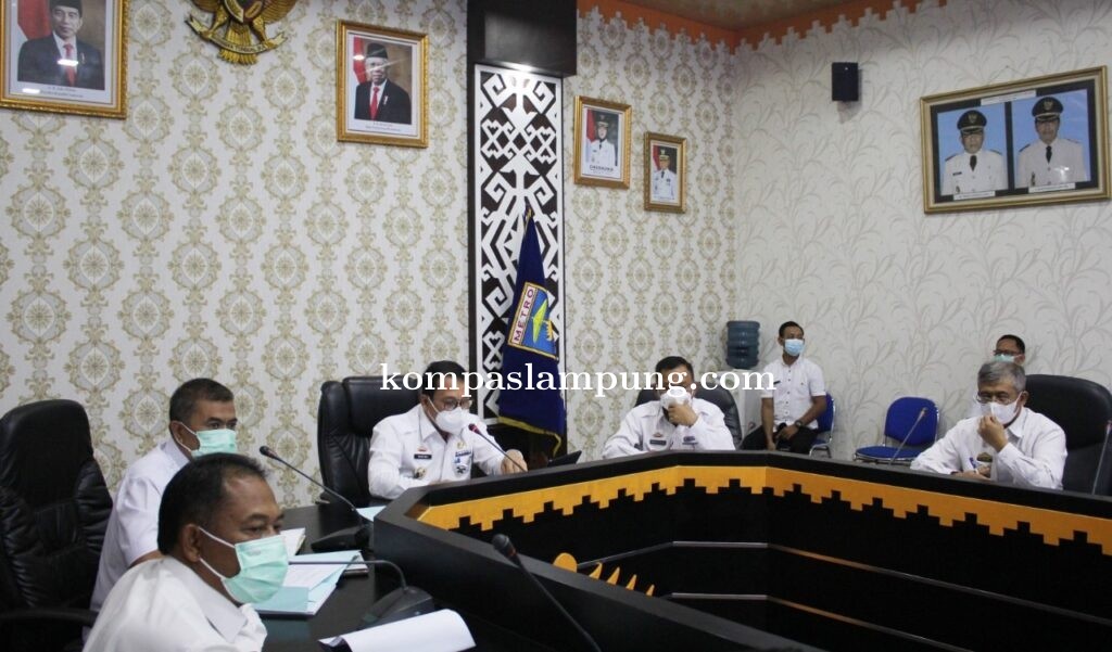 Walikota Metro Gelar Rakor PAD Tahun 2021