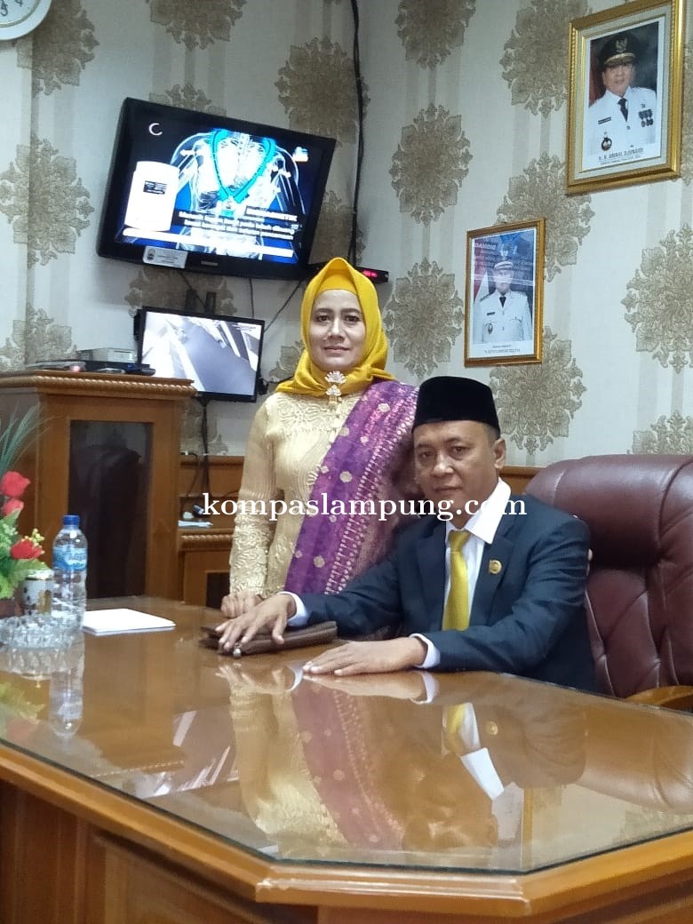 Agus Sutanto ST  Resmi Jabat Wakil Ketua DPRD Lampung Selatan Periode 2019-2024