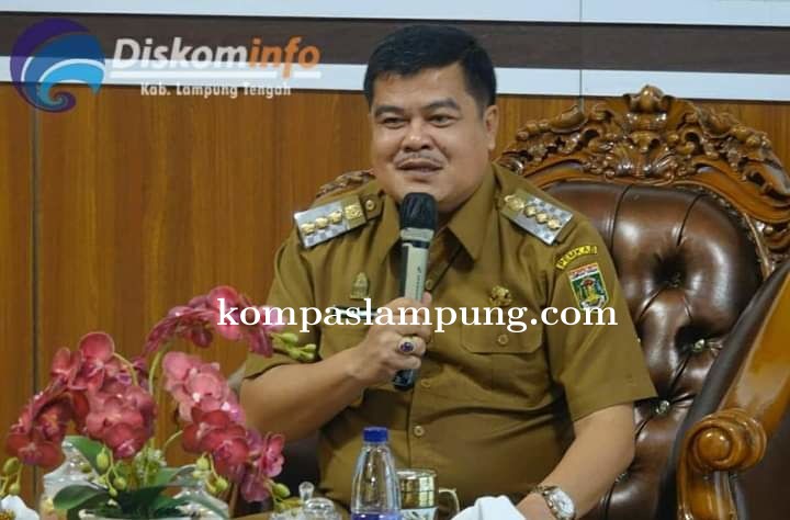 Bupati Lamteng Adakan Audensi Terkait Program Gubernur Lampung Smart Village