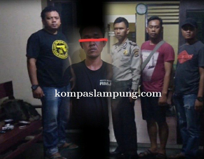 Polsek Gunung Agung Amankan Buronan Pelaku Curmor