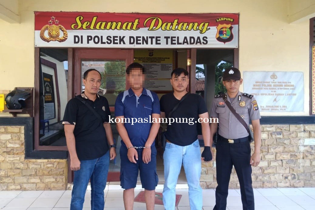 Curi Barang Milik PT.ILP,  Warga Gunung Tapa Ditangkap Polsek Dente Teladas