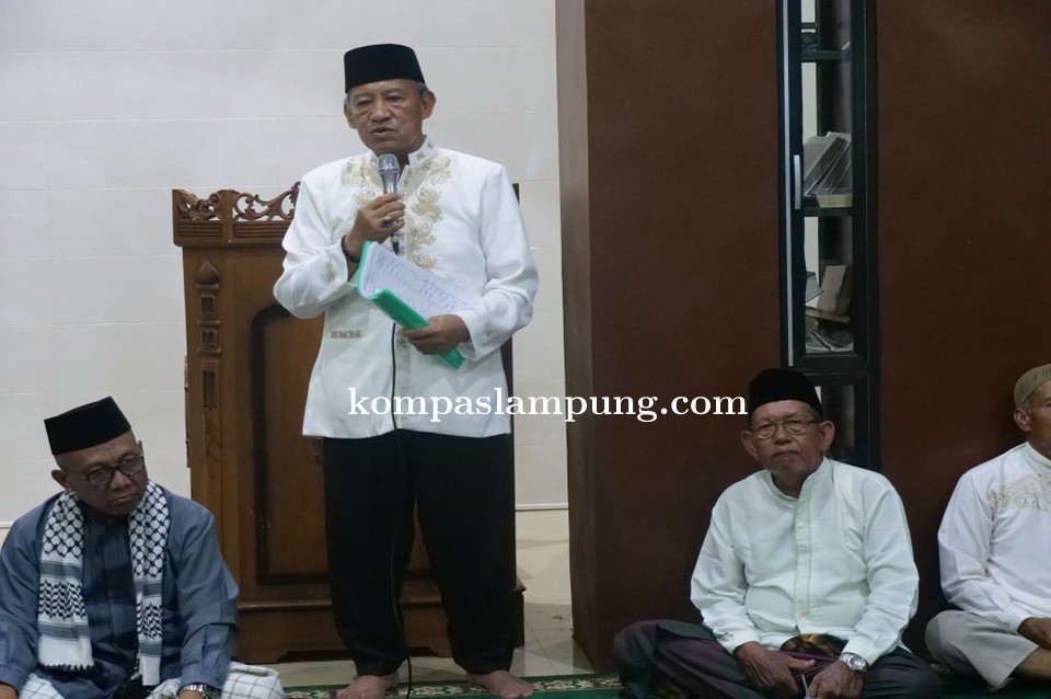 Wakil Walikota Metro Safari Ramadhan Tahun 1440 H di Masjid Al Isra