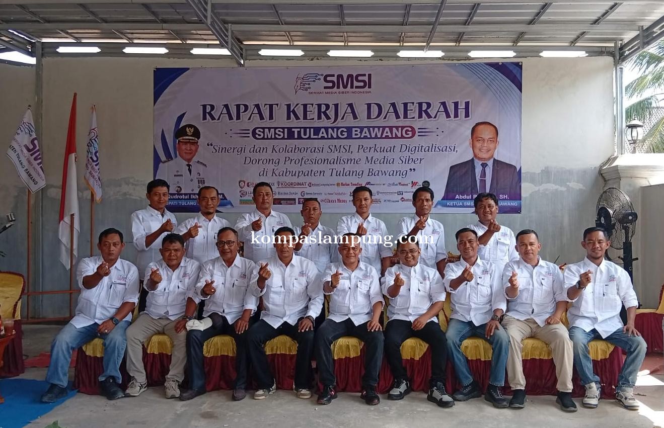 Buka Rakerda, Bupati Tulang Bawang Puji  Konsistensi Program SMSI