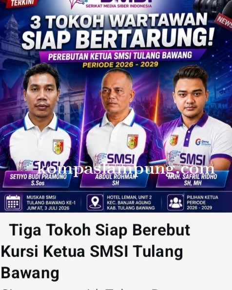 Tiga Tokoh Siap Berjuang Rebut Kursi Ketua SMSI Tuba