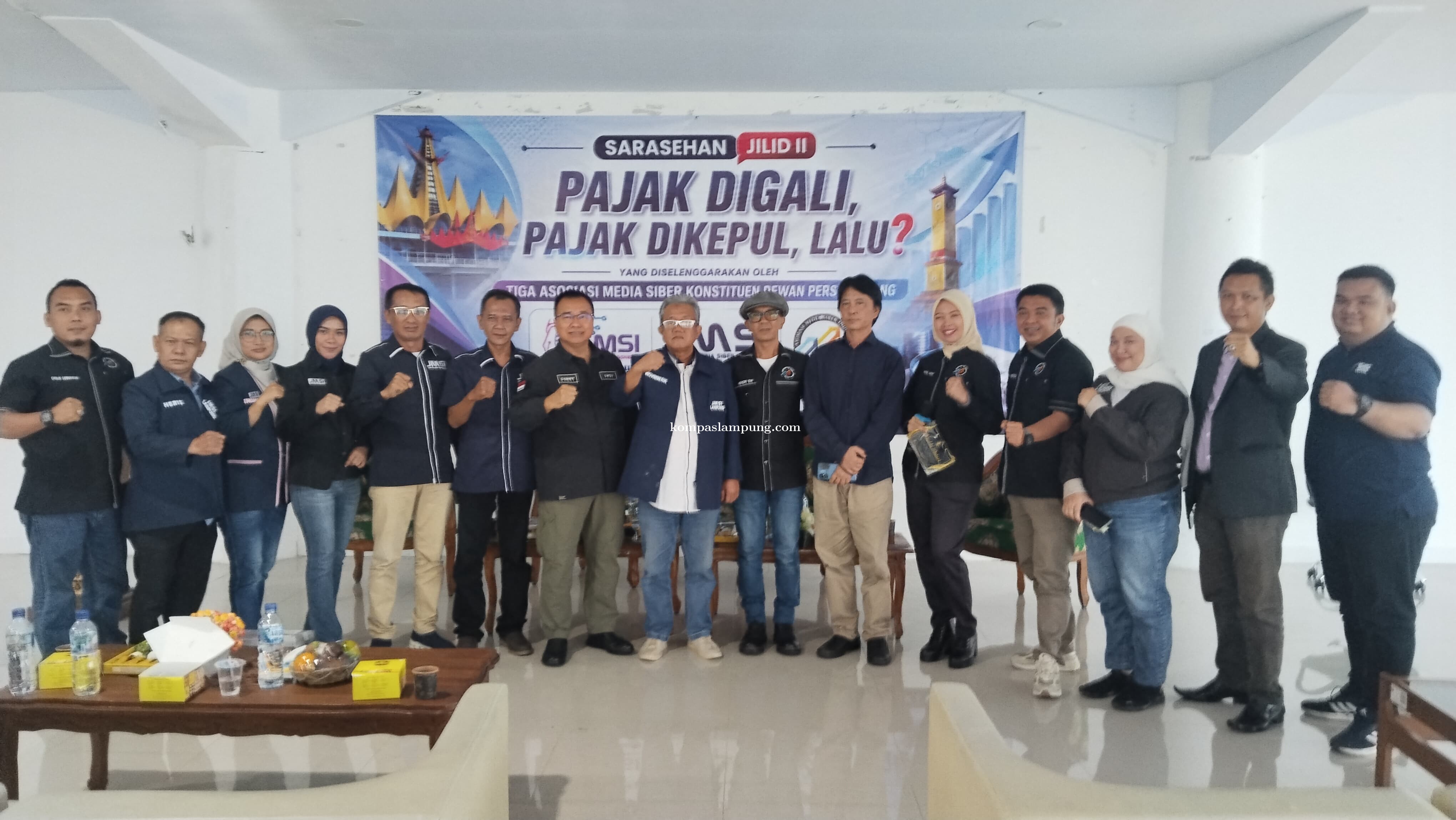 Sekber Konstituen Dewan Pers Sukses Gelar Saresahan Jilid II Terkait Pajak