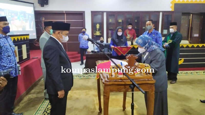 Sekda Kota Metro Lantik 125 Pejabat Fungsional 