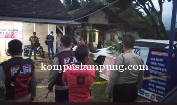 Rampas Uang 50jt Perampok Tembak Mati Karyawati BRI Link Di Way Bungur