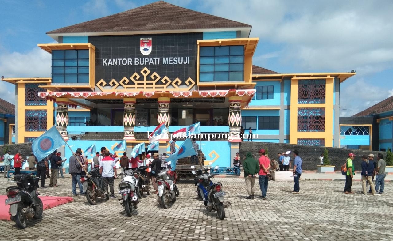  Aksi Damai Oleh KAKI  Mengecam Kegiatan Pembangunan Yang Ada Di Kab Mesuji