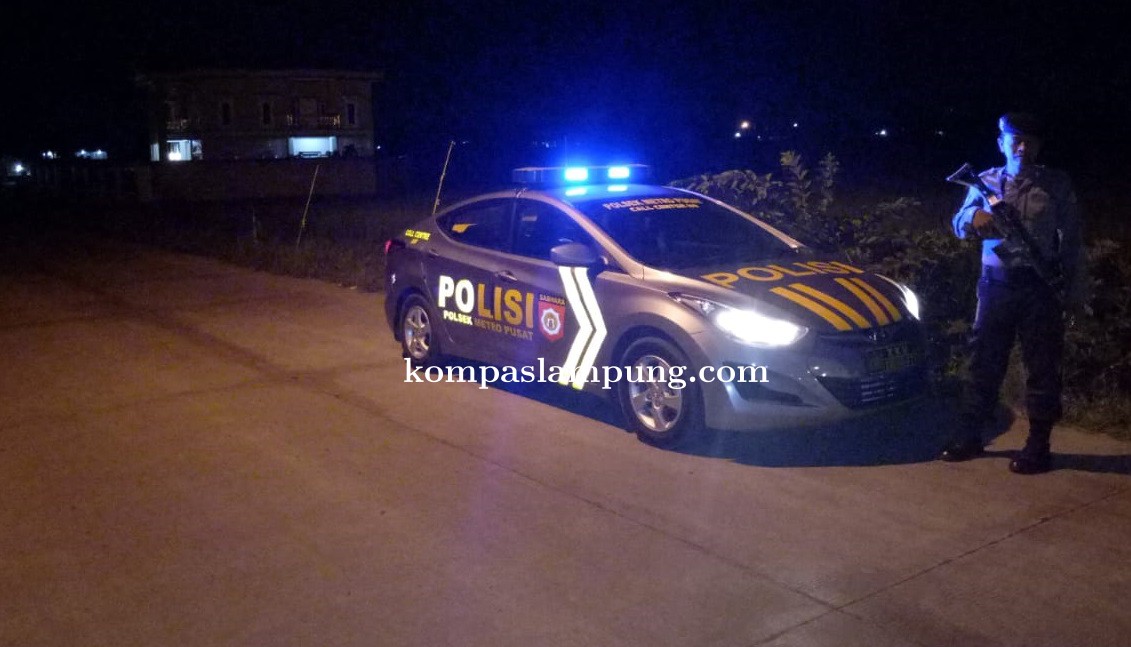 Mengayomi Masyarakat, Polsek Metro Pusat Rutin Laksanakan Patroli Malam