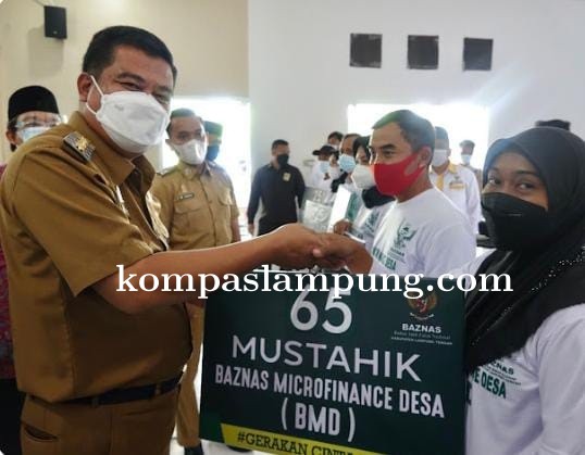 BAZNAS Lampung Tengah Mendapat Apresiasi Dari Bupati Musa Ahmad