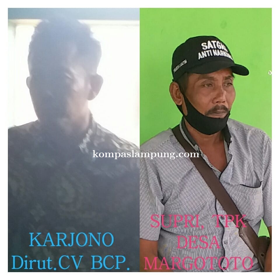 Di Duga TPK Dan Kades Margototo Bareng CV BCP Lakukan KKN