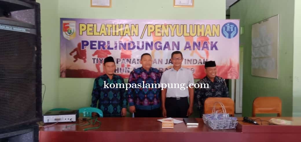 Pemerintah Tiyuh Panaragan Jaya Indah Kab Tubaba Malaksanakan Penyuluhan/Pelatihan Perlindungan Anak