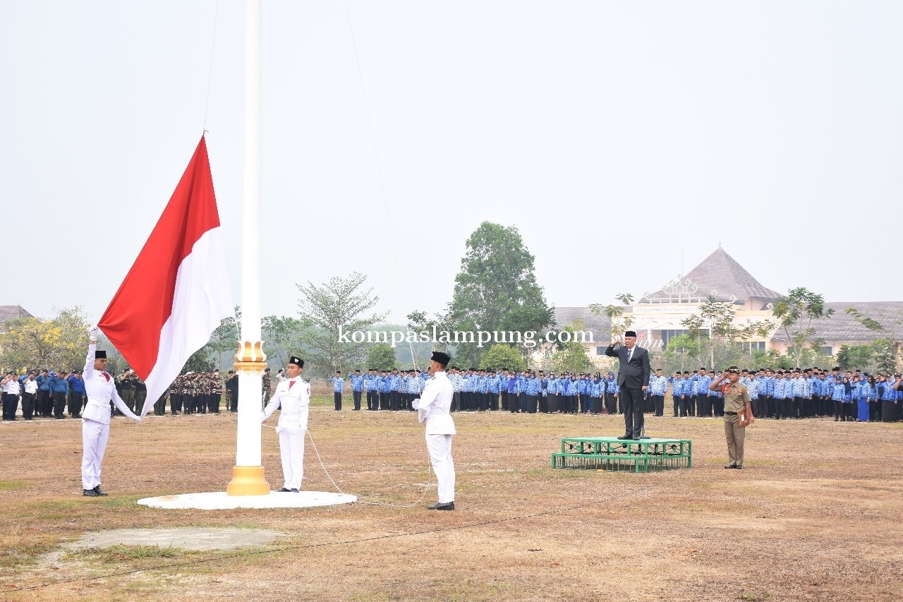 Pemkab Tuba Barat Laksanakan Upacara Bendera Peringati Hari Sumpah Pemuda