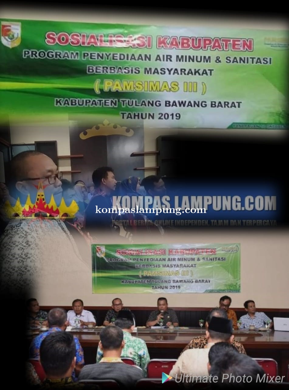 Prana Putra SH, MH Buka Sosialisasi Pamsimas III