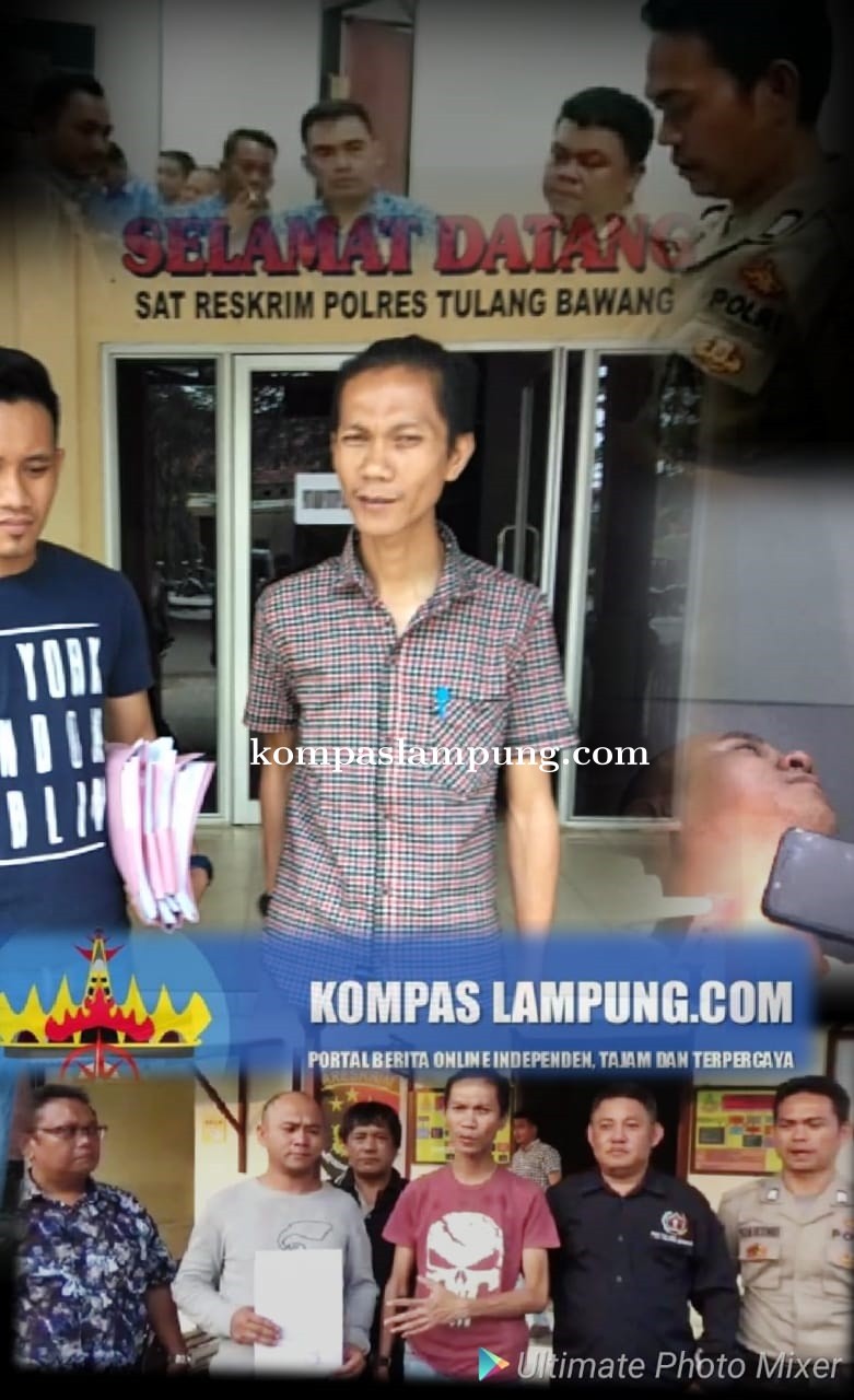 Sekertaris BPKAD Tubaba Ditetapkan Sebagai Tersangka Penganiayaan Wartawan