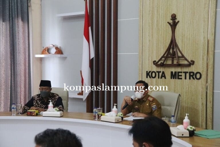 Pemkot Metro gelar Rapat Evaluasi Covid-19
