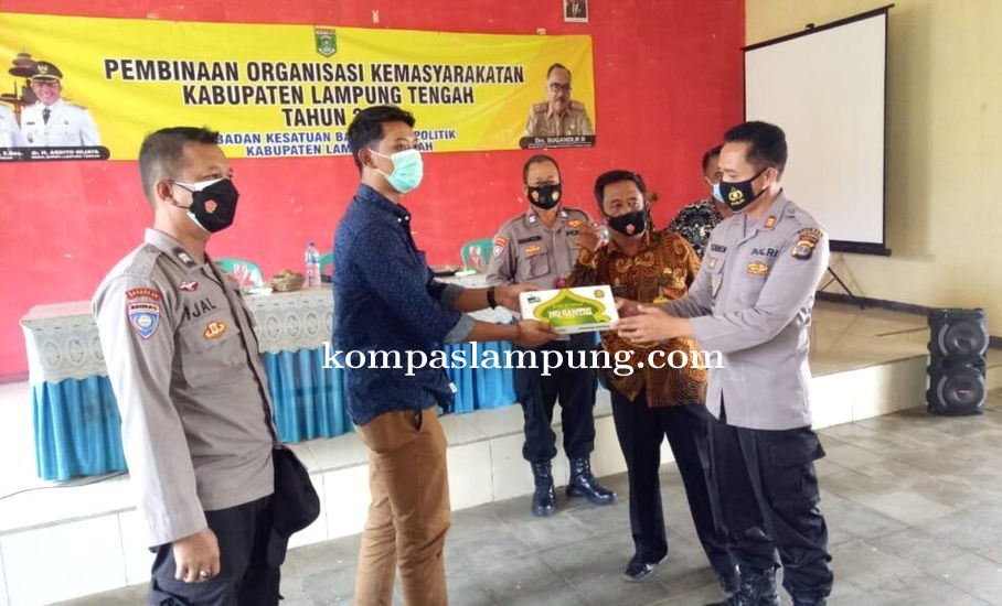 Sat Binmas Polres Lamteng Lakukan Pembinaan Terhadap Ormas Jaga Kondisifitas Wilayah