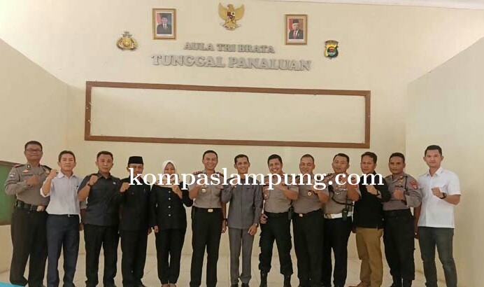 Bawaslu Dan Polres Lamtim Wujudkan Pilkada Aman