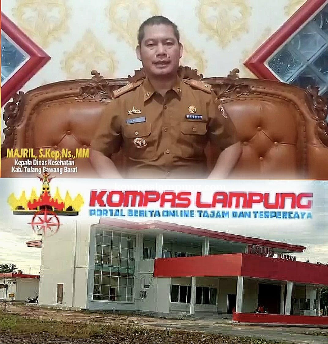 Seorang Laki-Laki Warga Tubaba Berstatus PDP Covid-19 Dirawat Di RSUD Tubaba