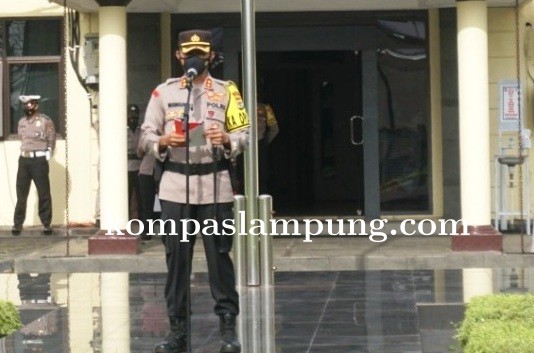 Polres Lamtim Kerahkan Seratus Personel Bhabinkamtibmas, Dukung Kelancaran Vaksinasi