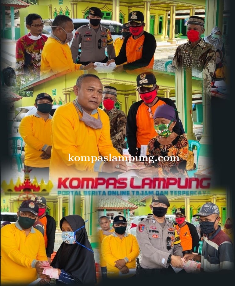 Hari Ini Tiyuh Terang Bumi Agung Tubaba Laksanakan Penyaluran BLT Di Balai Tiyuh Setempat