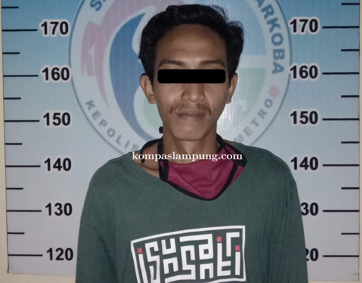 Dua Pria Asal Metro Timur Diamankan Polisi Akibat Penyalahgunaan Narkoba Jenis Sabu