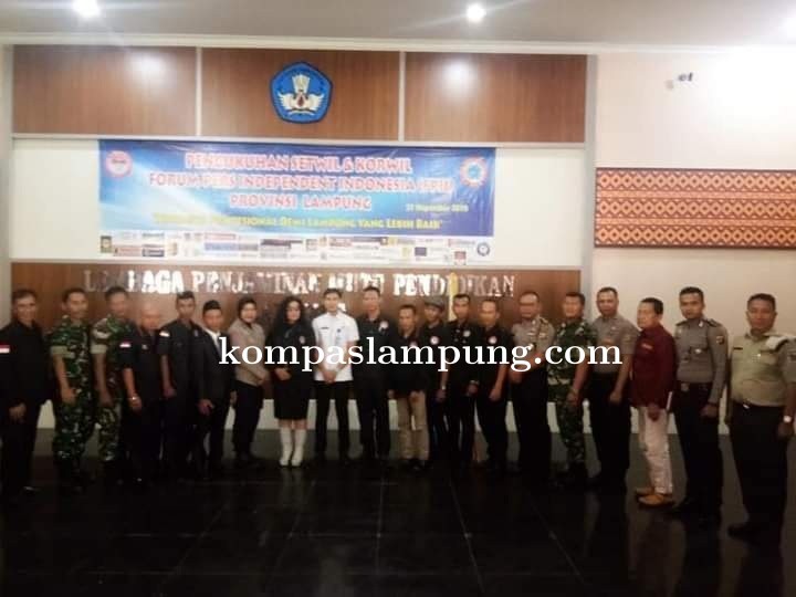 FPII Setwil Prov. Lampung Laporkan Kegiatan Tahun 2020 