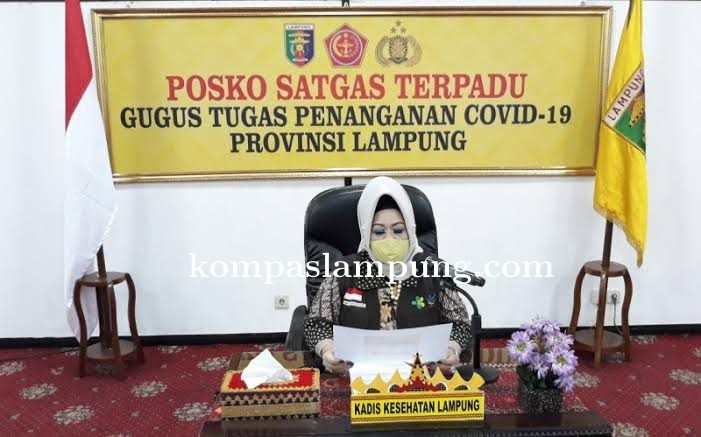 Pasien Positif Covid-19 Provinsi Lampung bertambah Dua, Satu Diantaranya Warga Kota Metro