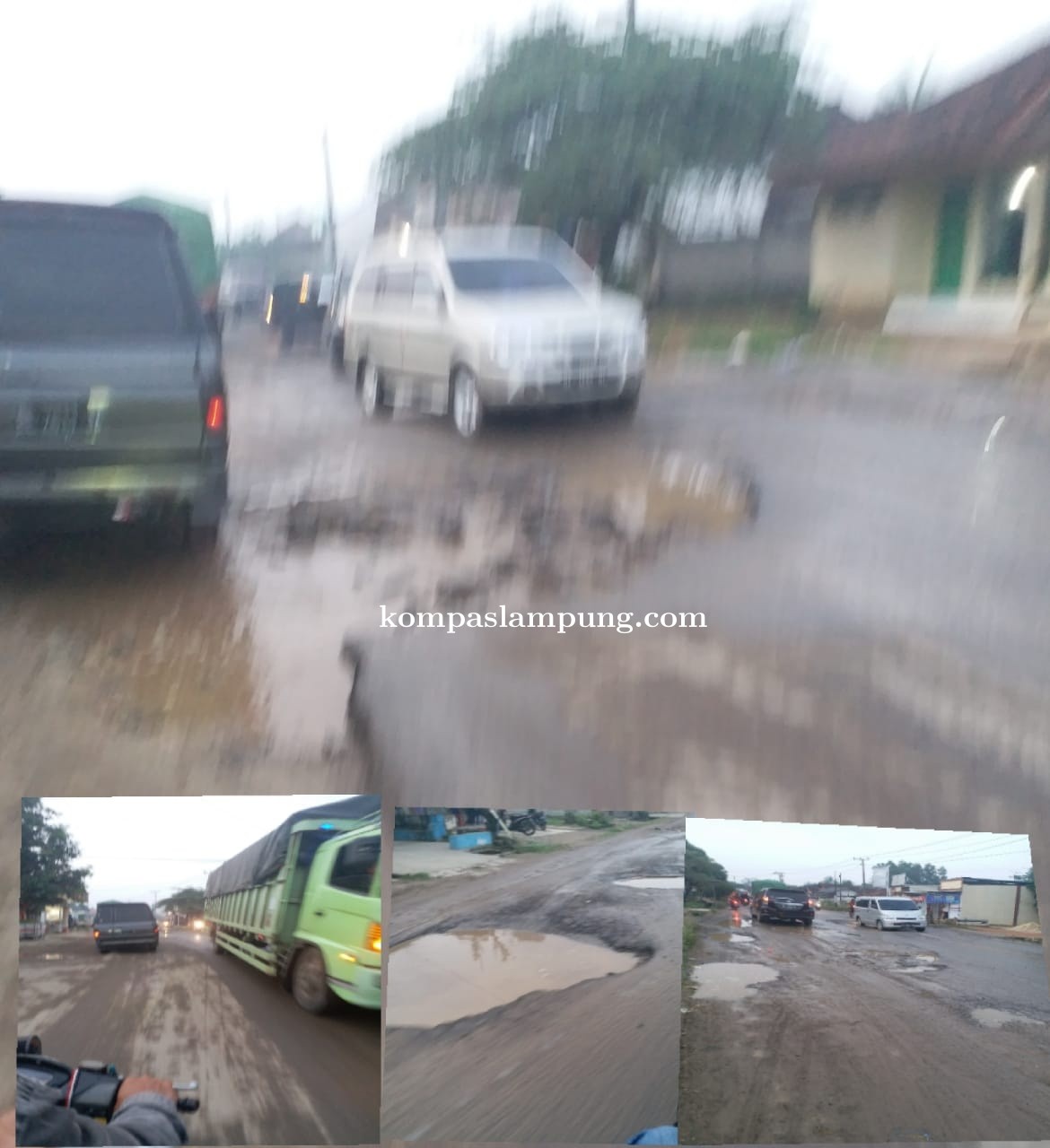Jalan Lintas Metro Kibang Tak Kunjung Di Perbaiki