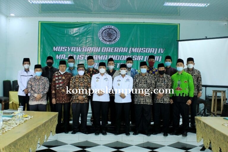 Wahdi dan Qomaru Hadiri Musda ke-IV MUI Kota Metro