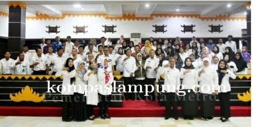 Walikota Metro Secara Simbolis Membuka Acara Deklarasi Sekolah Ramah Anak Di Metro 2019.