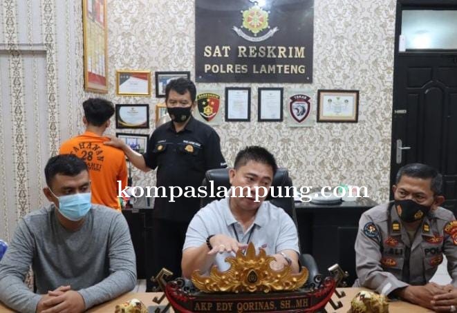 Tekab 308 Sat Reskrim Polres Lampung Tengah Tangkap Pelaku Pencurian Dan Kekerasan