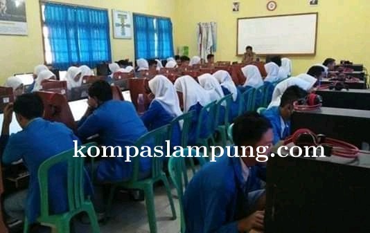 UNBK SMAN 1 Kotagajah : Prestasi Penting, Kejujuran Harus Diutamakan