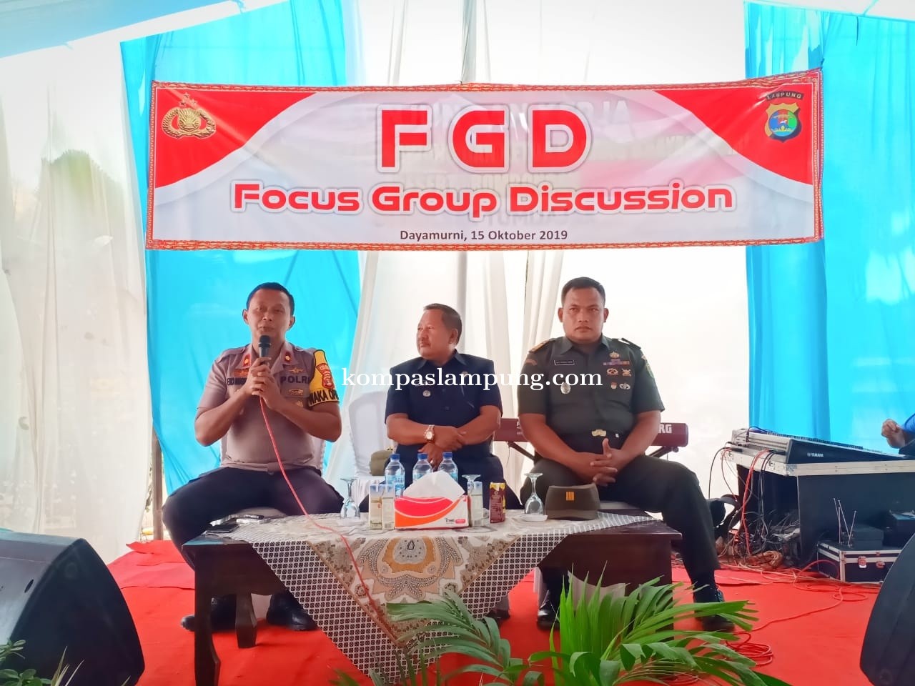 Jelang Pelantikan Presiden dan Wakil Presiden Terpilih Polres Tulang Bawang Gelar FGD, Berikut Pesan