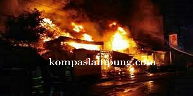 Gudang PT Sang Hyang Seri Pekalongan, Hangus Terbakar