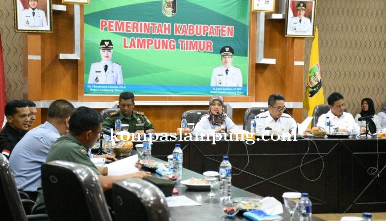 Persiapan Pemilu 17 April 2019, Pemkab Lamtim Gelar Rapat Forkopimda 