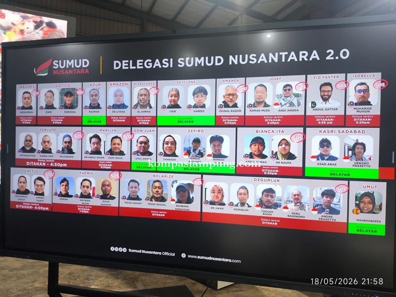 PFI PUSAT KECAM  PENAHAN 4 JURNALIS INDONESIA, TERKAIT ISRAEL CEGAT KAPAL KEMANUSIAAN 