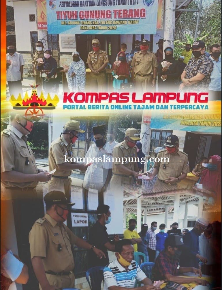 Pemerintah Tiyuh Gunung Terang Tubaba Salurkan BLT DD Tahap II 