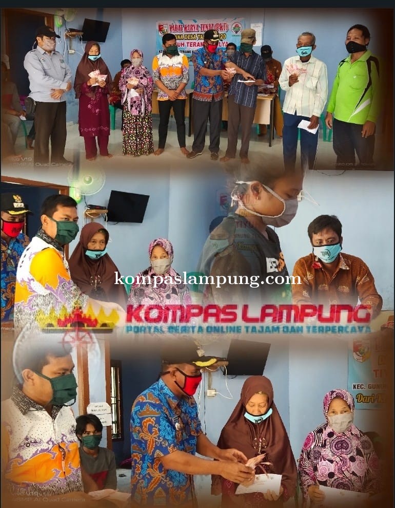 Pemerintahan Tiyuh Terang Mulya Tubaba Salurkan BLT Dana Desa Ke 36 KK 