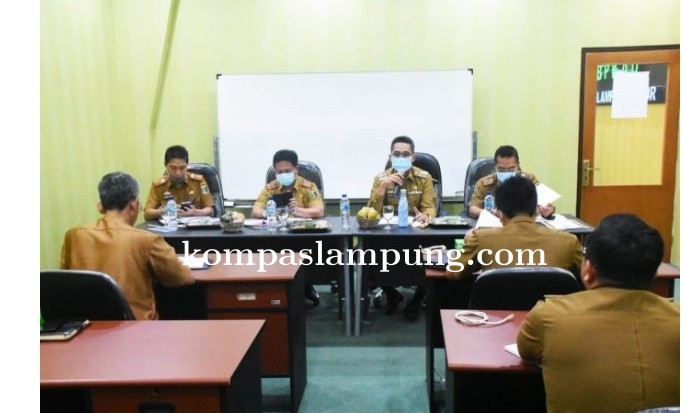 Pemkab Lamtim Gelarnya Rapat Penanggulangan Penanganan Covid-19