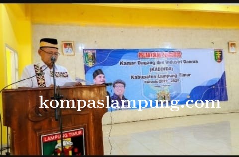 Bupati  Hadiri Pelantikan Pengurus KADINDA Kabupaten Lampung Timur Periode 2022-2026