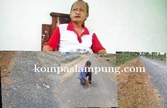 Kasi PMD Metro Kibang Akan Tinjau Ulang Pekerjaan Lapen Di Dua Desa