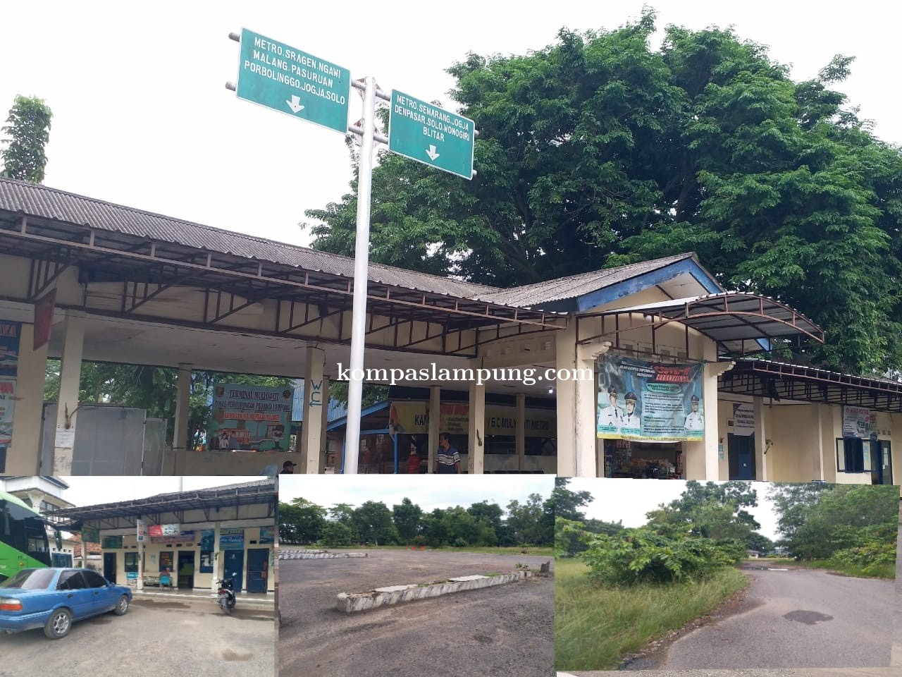 Nasib Terminal Mulyojadi Sangat Memprihatinkan